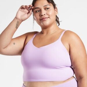 Athleta Lavender Sports Bra